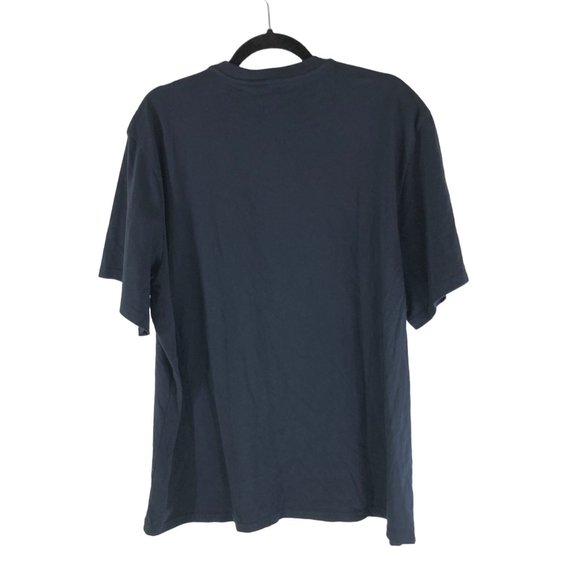 Everlane Mens The Premium-Weight Crew Neck T Shirt Navy Blue XXL - Picture 5 of 8